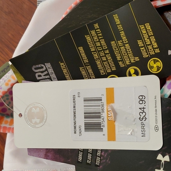 Under Armour Storm Swimsuit Bikini Bottom Size S New - Picture 9 of 9